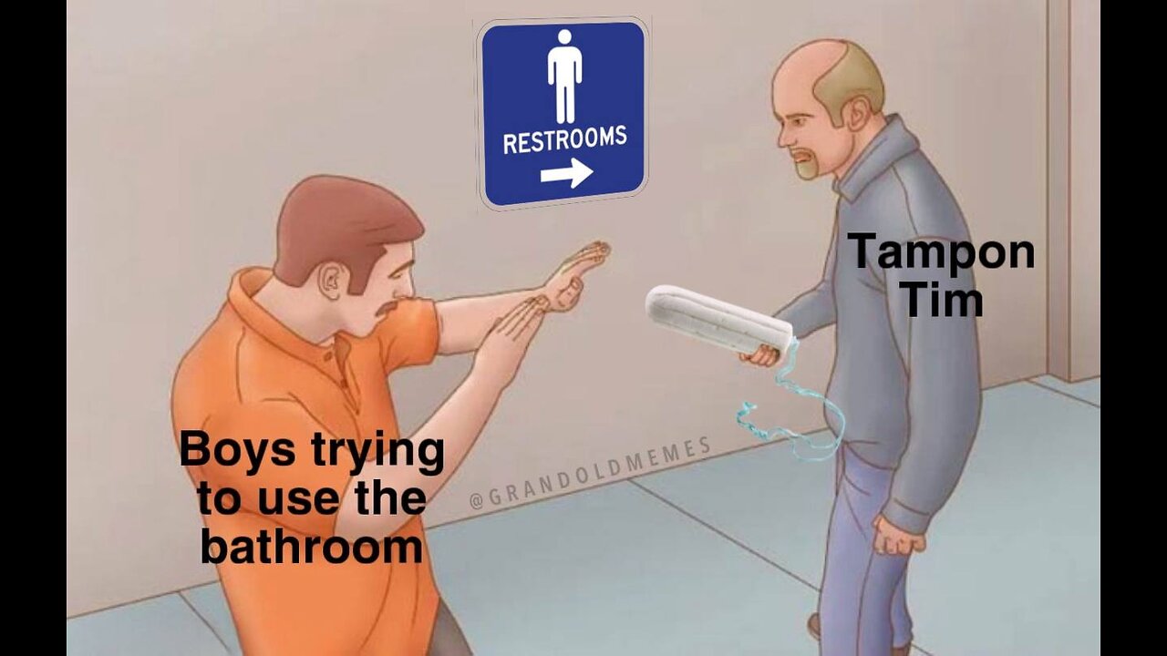 Tampon Tim Libtard Woman Loves “Tampon Tim”