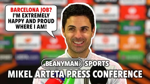 Barcelona Job? 'I'm EXTREMELY HAPPY and PROUD where I am!' | Arsenal v FC Zurich | Mikel Arteta