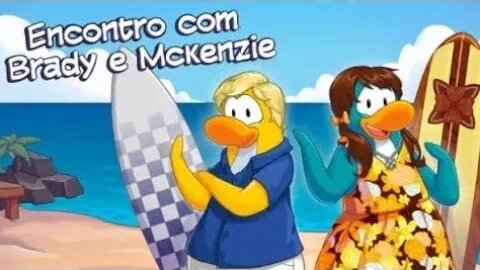 🏖Todos Os Còdigos Da Festa Teen Beach Movie | Encontro Do Brady E McKenzie - Club Penguin Brasil