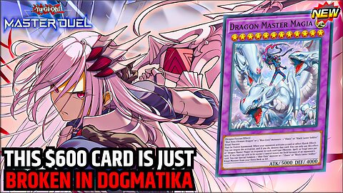 🐉🪄THE BEST DECK TO PLAY DRAGON MASTER MAGIA!🪄🐉-RITUAL DOGMATIKA DECK PROFILE [YU-GI-OH! MASTER DUEL]