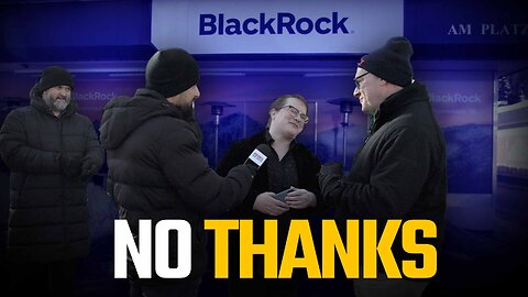 BlackRock FAILS to control Rebel News in Davos