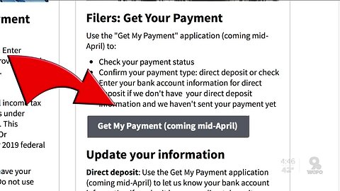 DWYM: Getting Stimulus Checks Faster