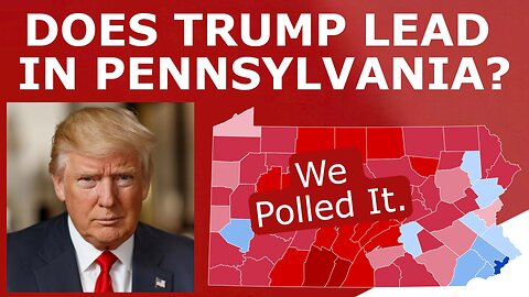 We Just Polled Pennsylvania, Right After the DNC...