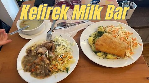 Eating at a Polish Milk Bar in Sopot | Poland