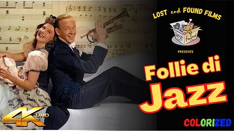 FOLLIE DI JAZZ (1940) Fred Astaire e Artie Shaw I 4K UHD I COLORATO