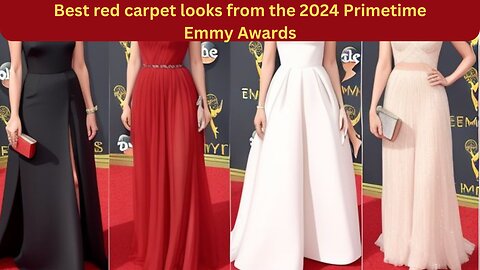 Best red carpet looks from the 2024 Primetime Emmy Awards