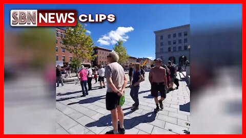 Rally Against Medical Tyranny in Front of New Hampshire State House on 9-25-21 - 4030