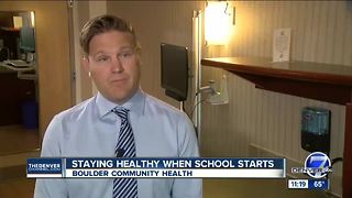 Staying Healthy When School Starts