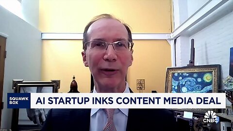 AI startup inks content media deal