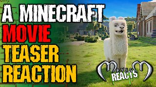 A MINECRAFT MOVIE TEASER REACTION - A Minecraft Movie | Teaser