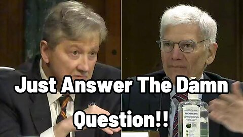 What A Shame!: Woke Activist Struggles To Answer BASIC Questions From Sen. Kennedy