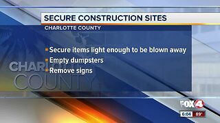 Charlotte County secures construction sites