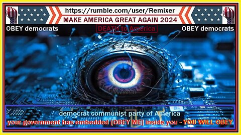 embedded [OBEY ME] democrat biometrics