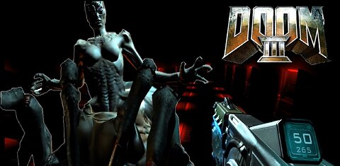 There's a Demonic Spider Lady at the End of This One!; Let's Play Doom 3, Ep. 4