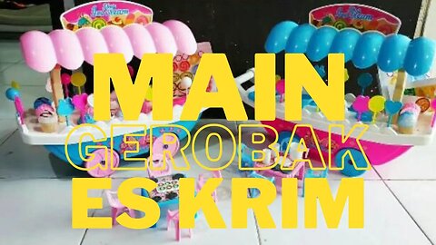 Main Mainan Kereta Gerobak Es Krim Anak Anak Perempuan Cewe