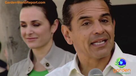 Million Trees L.A. & Mayor Antonio Villaraigosa