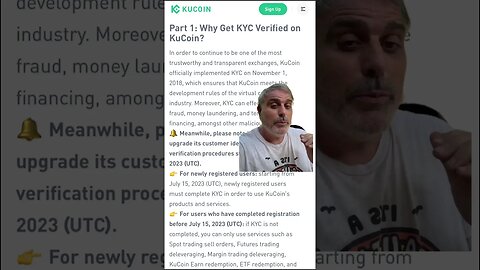 ⚠️ URGENT: KuCoin Implements Mandatory KYC! Don't Risk Losing It All!🛡️ Watch Now!