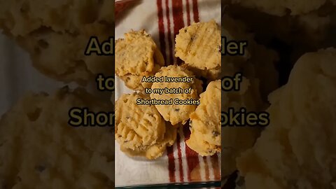 Lavender Version of @thebigmansworld Keto Shortbread Cookies | Delicious