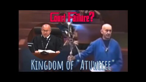 SovCit in Court from Kingdom of "Atuwee"? Fail?