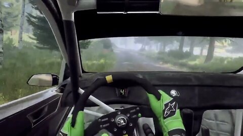 DiRT Rally 2 - Fabia Flies Through Oksala