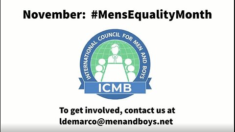 Men’s Equality Month — November, 2024