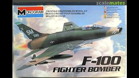 Episode: 27 Kit Review. Monogram 1/48 scale F-100D Super Sabre