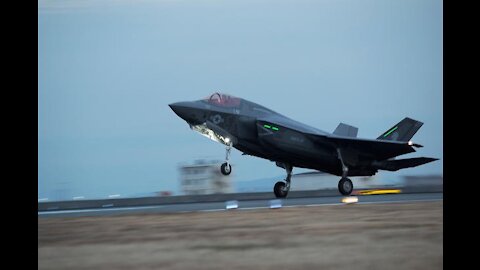 Lightning Strike Damages Two F-35B Stealth Fighters over Western Japan