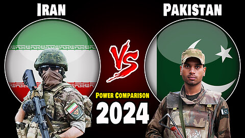 Iran vs Pakistan Military Power Comparison 2024 | Pakistan vs Iran Military Power 2024