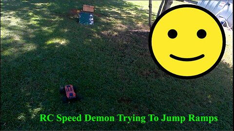 RC Speed Demon Keep Missing The Ramps Today