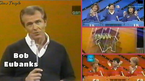 Bob Eubanks | Trivia Trap | Trish/Scott/Rhona Vs. Sue/Al/Meg | Game Show