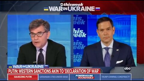 Sen Rubio: Implementing A No Fly Zone Over Ukraine Means Starting WW3