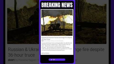 Ukraine Rejects Russian 'Truce': Anonymous Soldier Speaks Out on Escalating Tensions | #shorts #news