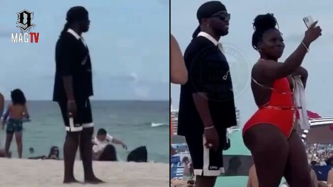 Diddy Spotted Outside On South Beach! 🏖