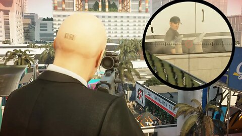 Sniper Assassin, Kronstadt Bayside Center - A Silver Tongue (HITMAN 2 Methods)