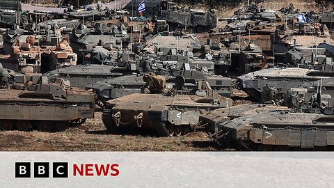 Israel hints at Lebanon invasion as Hezbollah says it's 'ready' for ground offensive | BBC News