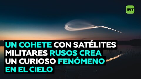 Satélites rusos crean espectáculo visual en el cielo