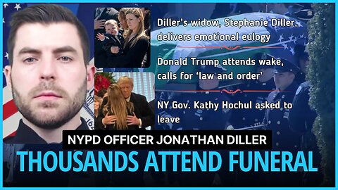 NYPD Officer Jonathan Diller Funeral