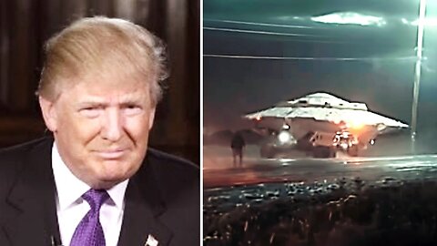 President Trump Just Announced He Will Release Clear UFO Videos That The US Is Hiding