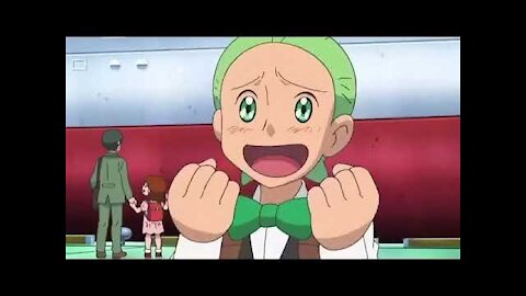 Pokemon Best Wishes: Cilan’s cute fanboy noise