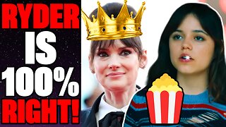 Winona Ryder Is SPOT-ON About The State Of The Industry! | PRAISES Jenna Ortega's Film Knowledge!