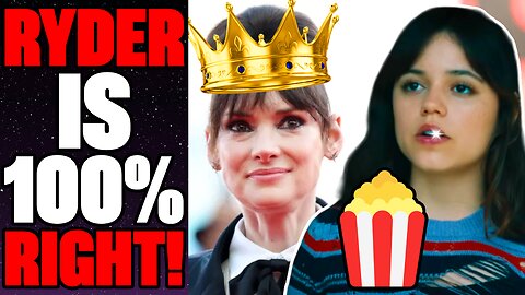 Winona Ryder Is SPOT-ON About The State Of The Industry! | PRAISES Jenna Ortega's Film Knowledge!