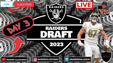 DAY 3 LIVE #RAIDERS DRAFT REACTION! ROUNDS 4-7