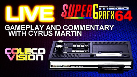 COLECOVISION LIVE WITH CYRUS MARTIN