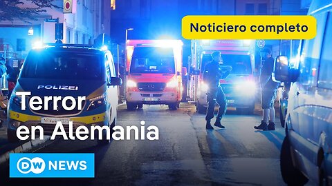 🔴 DW Noticias del 23 de agosto: Atentado en Alemania [Noticiero completo]