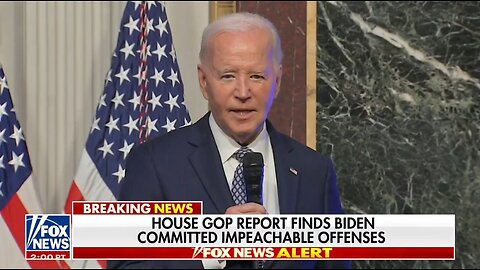 Biden Accused Of Abuse Of Power, Obstruction In House GOP Impeachment Report