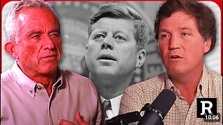 Watch Tucker go SILENT when RFK drops new CIA JFK BOMBSHELLS | Redacted w Clayton Morris