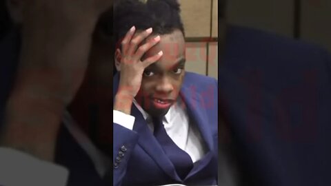 YNW Melly makes a wild face in court‼️🙈