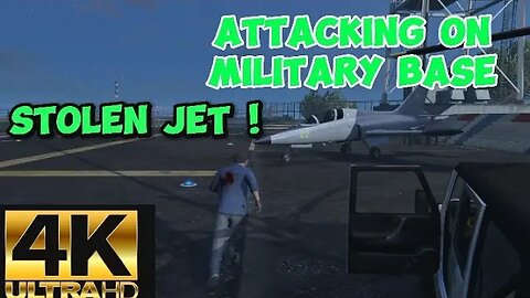 GTA 5 || attacking on military base ! || 4k gameplay || ALTRAOUS #youtube