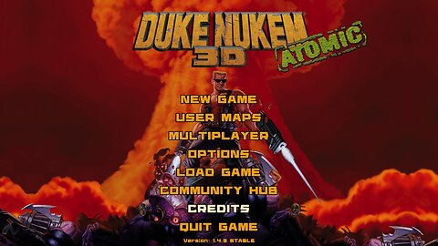 Playing Duke Nukem 3D Megaton Edition