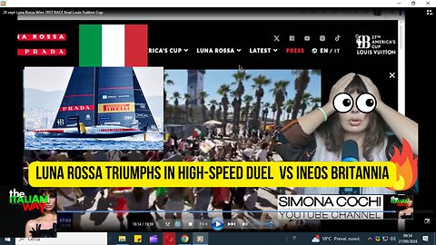 Luna Rossa Triumphs in High-Speed Duel: Exclusive Review by Simona Cochi